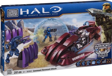 Mega Bloks Halo Covenant Revenant Attack Building Sets Amazon Canada