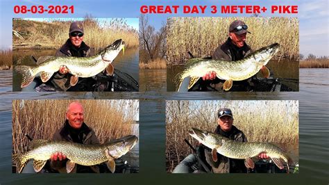 08 03 2021 A GREAT Day 3 METER Pike 3 METERSNOEKEN IN EEN SESSIE