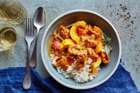 Thai Curry Nuggets And Kabocha Squash Autumn Stew Delicious Organic