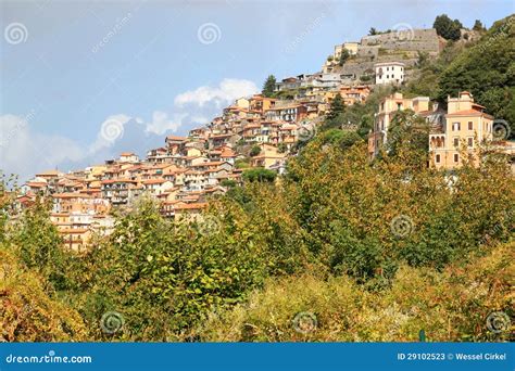 Rocca Di Papa Au Latium Italie Image Stock Image Du Panorama Italie