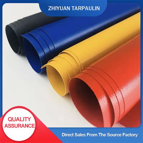 PVC Laminated Tarpaulin Polyester Fabric Manufacturer Tarps For Truck