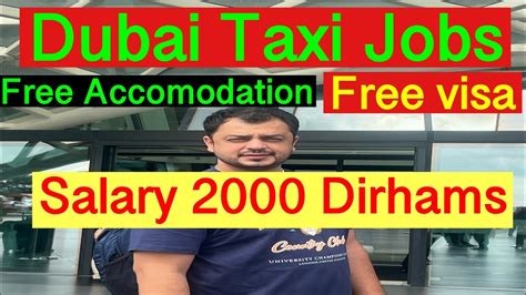 Taxi Driver Jobs In Dubai Taxi Jobs In Dubai Dubai Taxi Salary Dubai