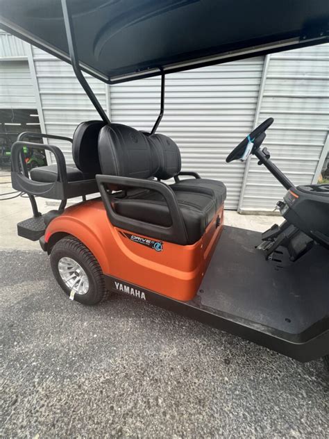 2022 Yamaha Drive2 105Ah Lithium 4 Passenger PTV Sun City Carts