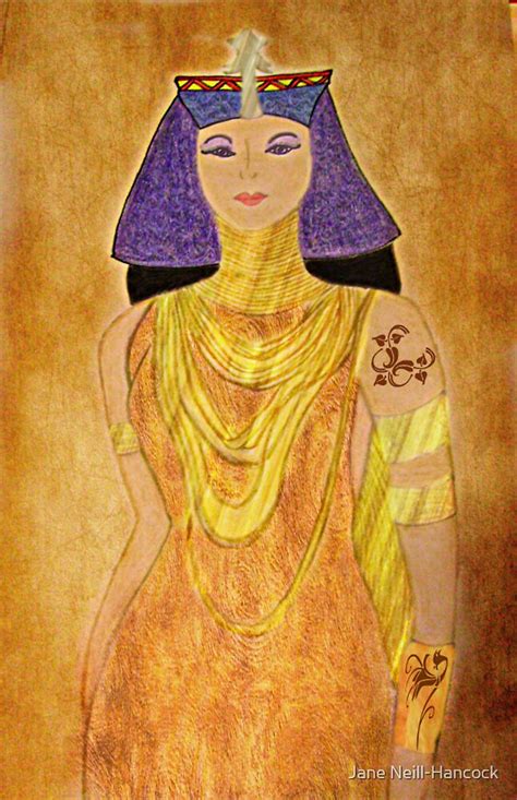 "Sobekneferu, First Female Pharaoh" by Jane Neill-Hancock | Redbubble