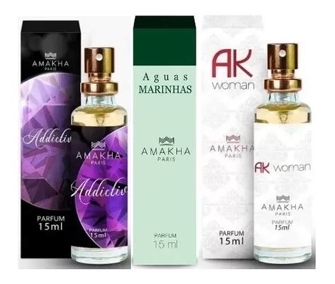 Perfume Amakha Paris Fem Addictiv Aguas Marinhas E Ak Woman Frete Gr Tis