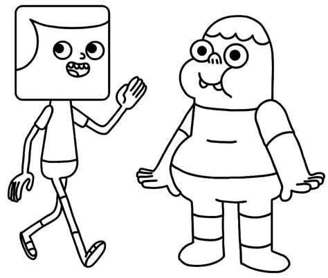 Dibujos De Clarence Y Jeff Para Colorear Para Colorear Pintar E Imprimir Dibujos Online