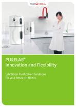 Laboratory Water Purifier PURELAB Chorus 1 VEOLIA Ion Exchange