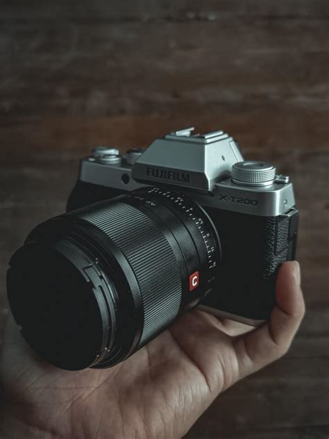 Fujifilm X T200 Xt200 Mirrorless Camera With Viltrox 56mm F14