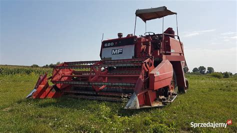 Kombajn zbożowy Massey Ferguson MF 620 sieczkarnia Perkins 6 Proszowice