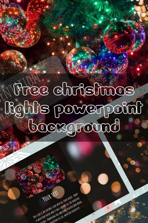 Free Christmas Lights Powerpoint Background – MasterBundles