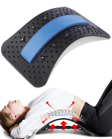 Buy Back Stretcher Lumbar Back Cracker With Magnet Back Massager For