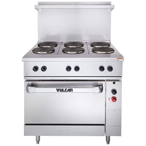 Vulcan Ev Series 36 Commercial Electric Range Ifoodequipmentca