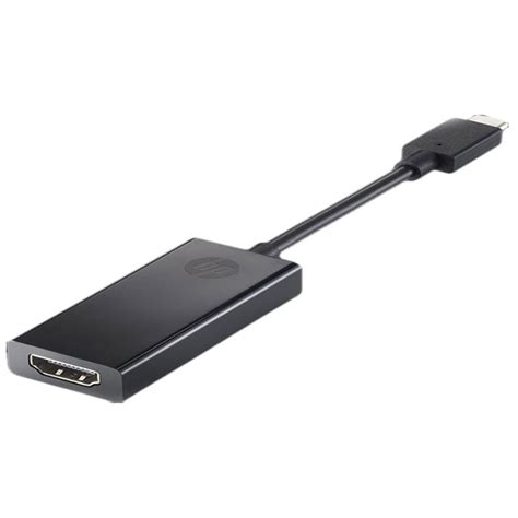 Buy Hp Usb C To Hdmi Adapter Black Online Qatar Doha Ourshopee