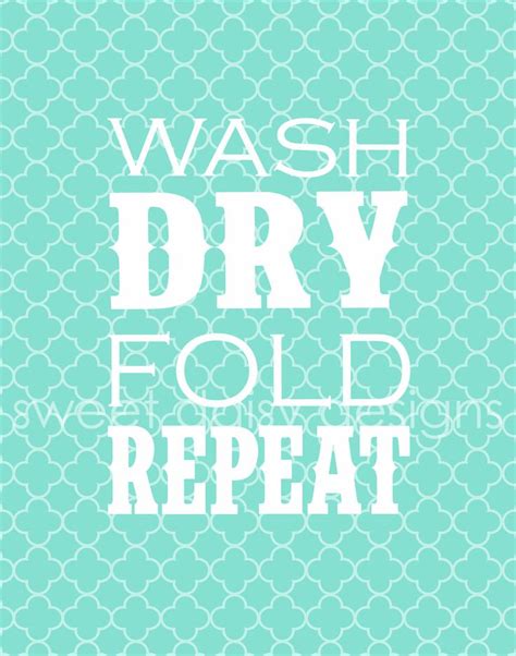 Free Printable Wash Dry Fold Repeat Printable Free Templates Printable