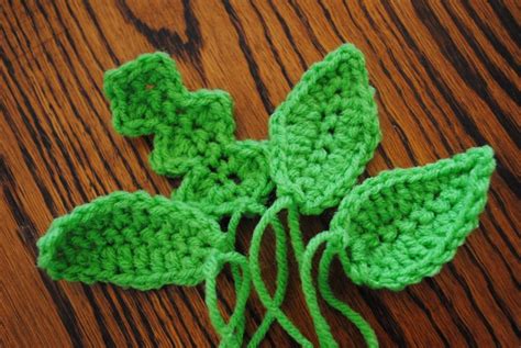 Free Crochet Spring Patterns- Leaves 101