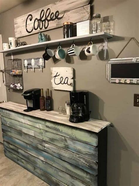 22 Coffee Bar Ideas You Can DIY This Weekend Decor Snob