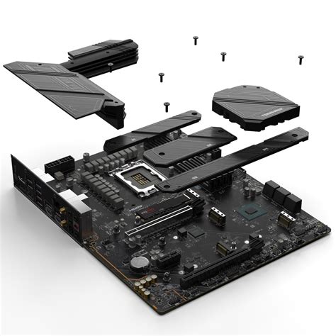 3D MSI Z790 Tomahawk - TurboSquid 2145043