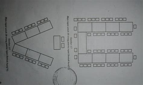gambar susunan meja rapat smart education