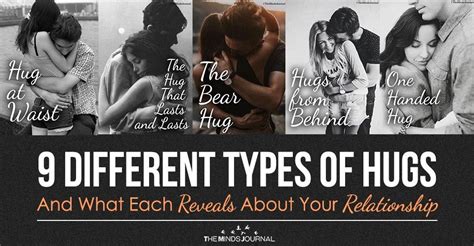 There Are Different Types Of Hugs That Convey Different Messages