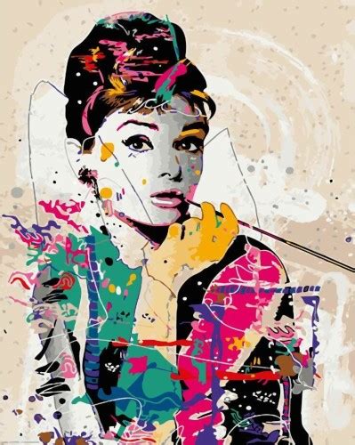 Audrey Hepburn X Cm Malowanie Po Numerach Kup Online