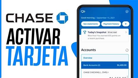 Cómo ACTIVAR mi TARJETA de Chase Bank Guía Rapida YouTube