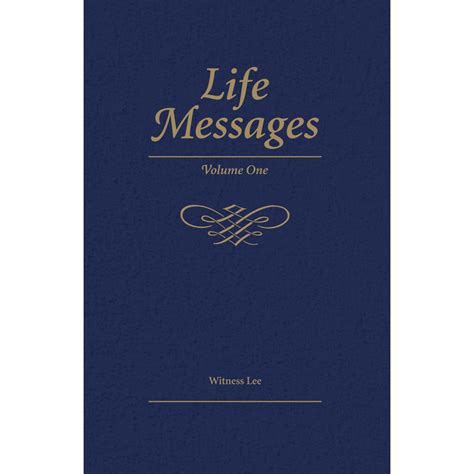 Life Messages (2 volume set)