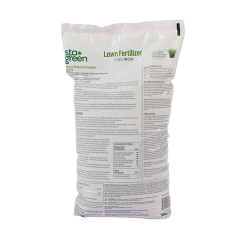 Sta Green All Season Plus Iron 12 Lb 4000 Sq Ft 22 0 4 All Purpose Fertilizer R553021n At