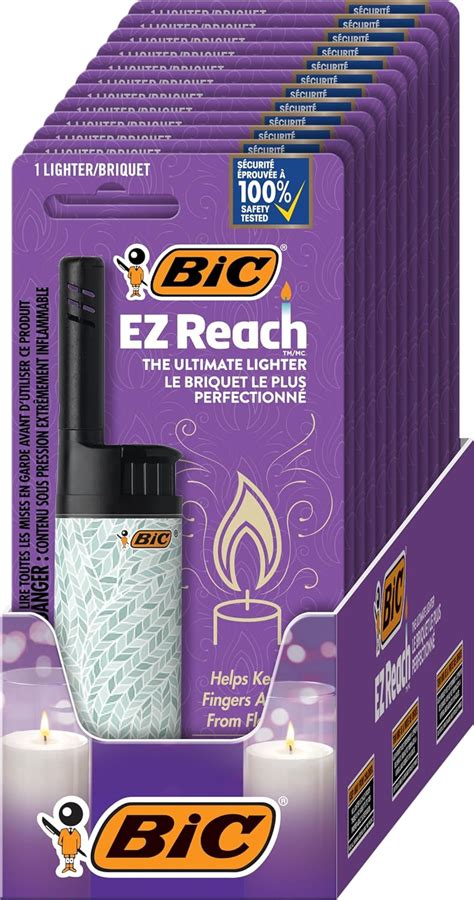 Bic Ez Reach Candle Lighter The Ultimate Lighter With Wand For Candles