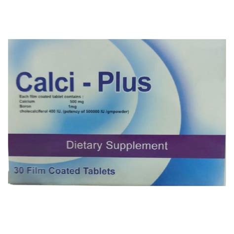 CALCI PLUS 500MG 30TAB Tay Pharmacies