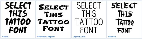 20 Best Tattoo Fonts Choose Your Tattoo Lettering Styles 2023 Fotor