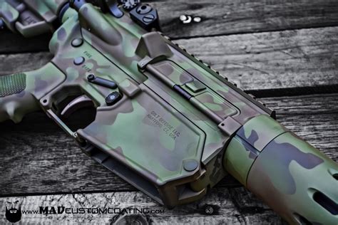 Madland Camo Using Magpul Od Patriot Brown And A Custom Mix Green Mad