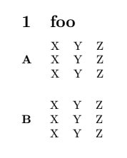 LaTeX - tabular start at new line - Stack Overflow