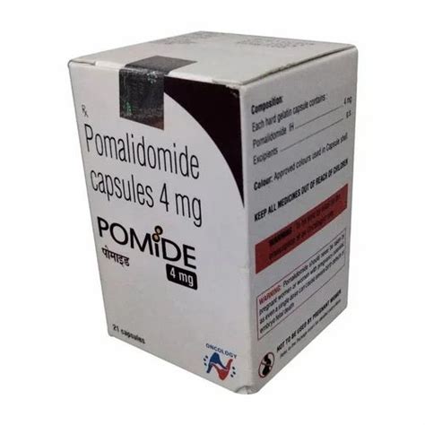 Mg Pomalidomide Capsules Oncology At Rs Bottle In New Delhi Id