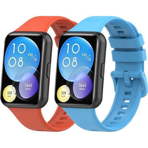 Bracelets En Silicone Compatible Avec Huawei Watch Fit Active Elegant