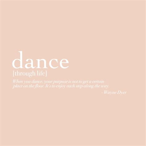 dance  life quote