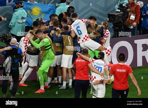 DOHA Qatar 09th Dec 2022 CROATIA Vs BRAZIL 4 2 Croatia Oust