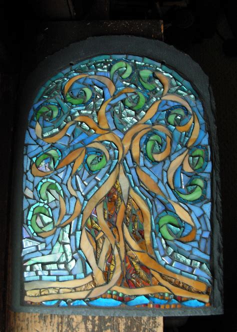 Tree Of Life Mosaic By Nutmeg Designs Margaret Almon