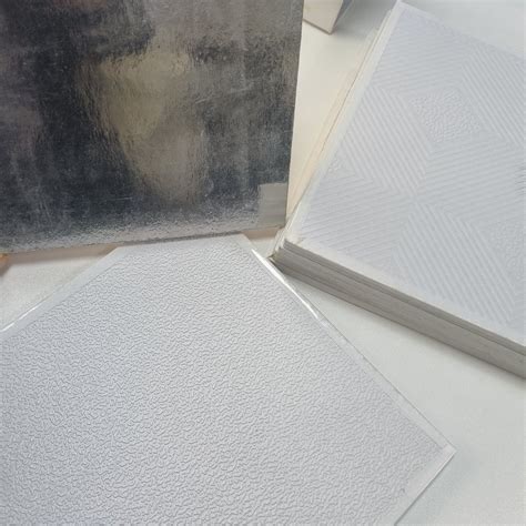 Trusus Brand Iso Certification Manufacturers Pvc Gypsum Ceiling Tile