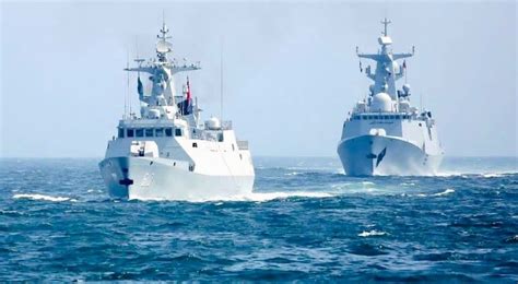 Pak China Naval Exercise ‘sea Guardians 2022 Held In Shanghai