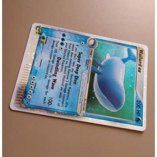 Carta Antiga Pokemon Wailord Ex Ultra Rare Ex Sandstorm