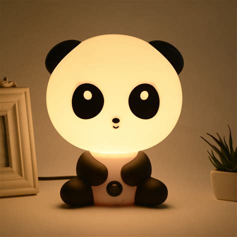 Veilleuse Chambre B B Enfant Lampe Panda Lampy