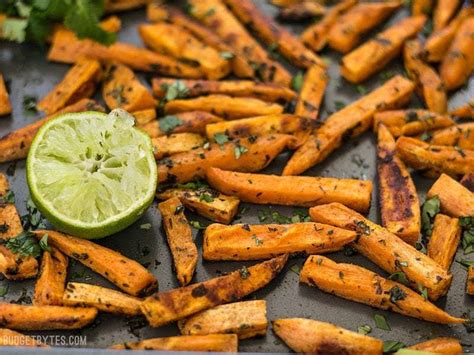 Cumin Lime Roasted Sweet Potatoes Budget Bytes