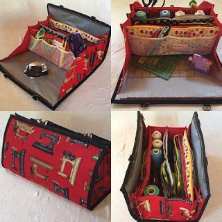 Quiltessa Patchwork Palette My New Quilters Organizer Bag Now In Red