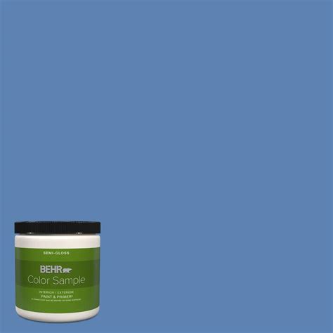 Behr Premium Plus Oz Ppu Neon Blue Semi Gloss Interior