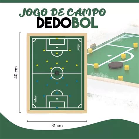 Jogo Campo De Dedobol Tabuleiro Peteleco Futebol Dedos