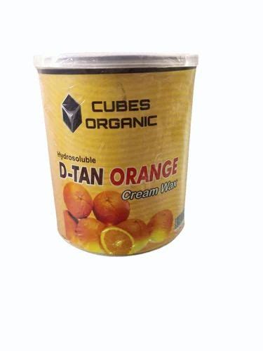 Cubes Organic D Tan Orange Cream Wax Packaging Size 800 Gm At Rs 110