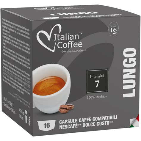 Cápsulas Café Dolce Gusto Lungo Italian Coffee 16 Un