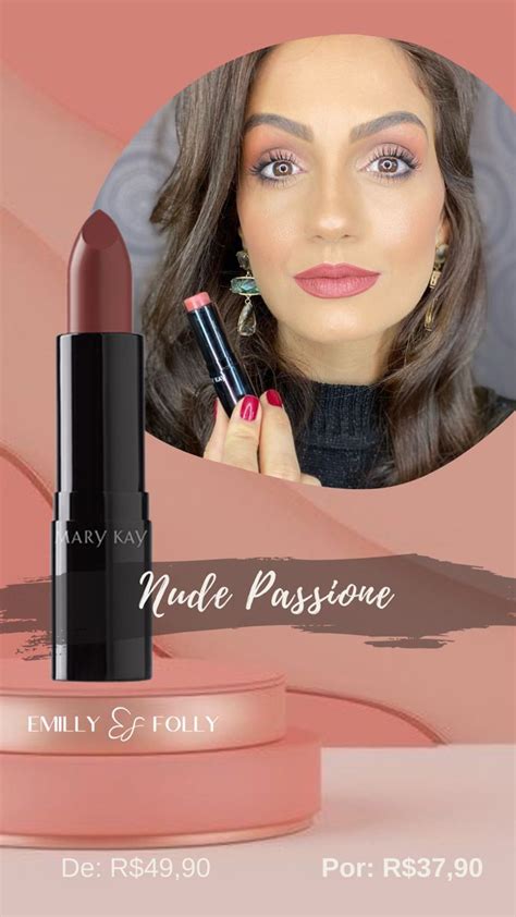 Batom Matte Nude Passione Mary Kay Produtos Mary Kay Batom Mary Kay