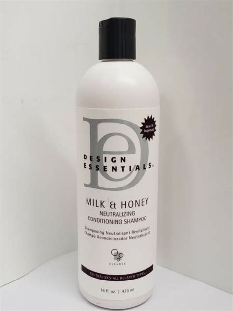 Design Essential Milk And Honey Neutralizing Conditioning Shampoo 16 Oz