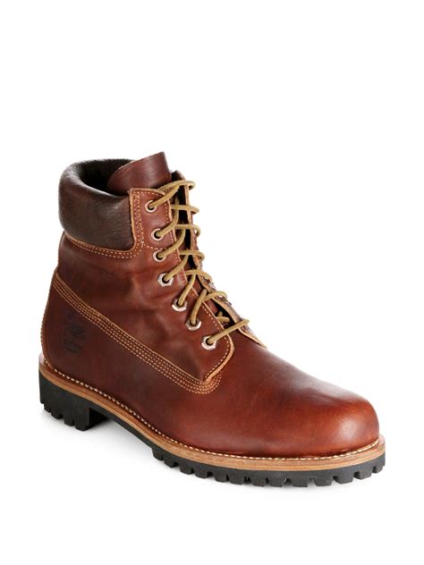 Timberland Earthkeepers Heritage Rugged Waterproof Boots in Brown for Men | Lyst